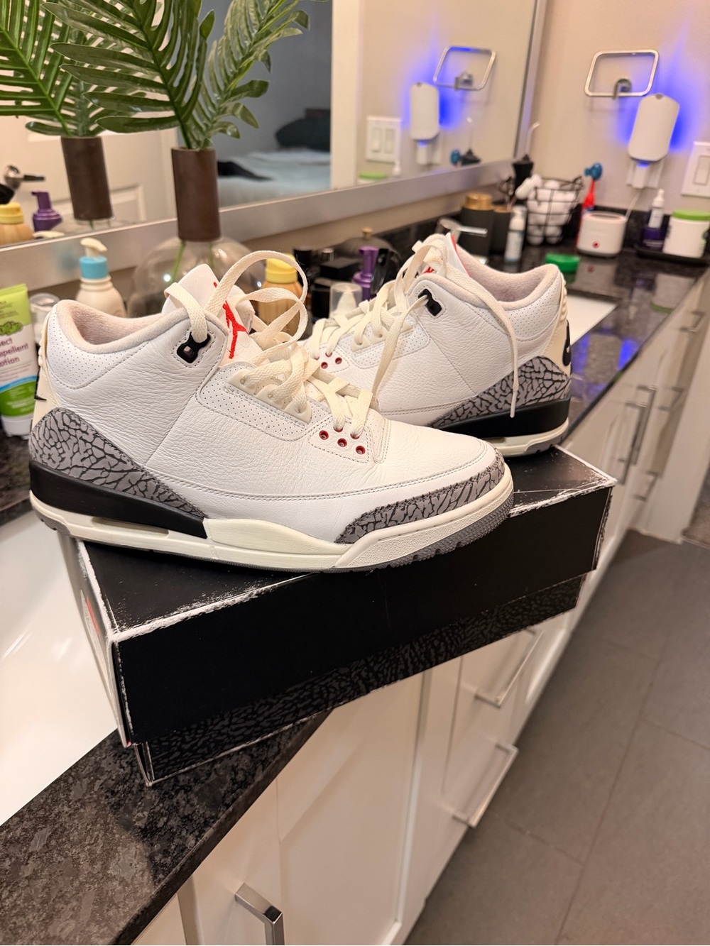 Air Jordan 3 reimagined white cement